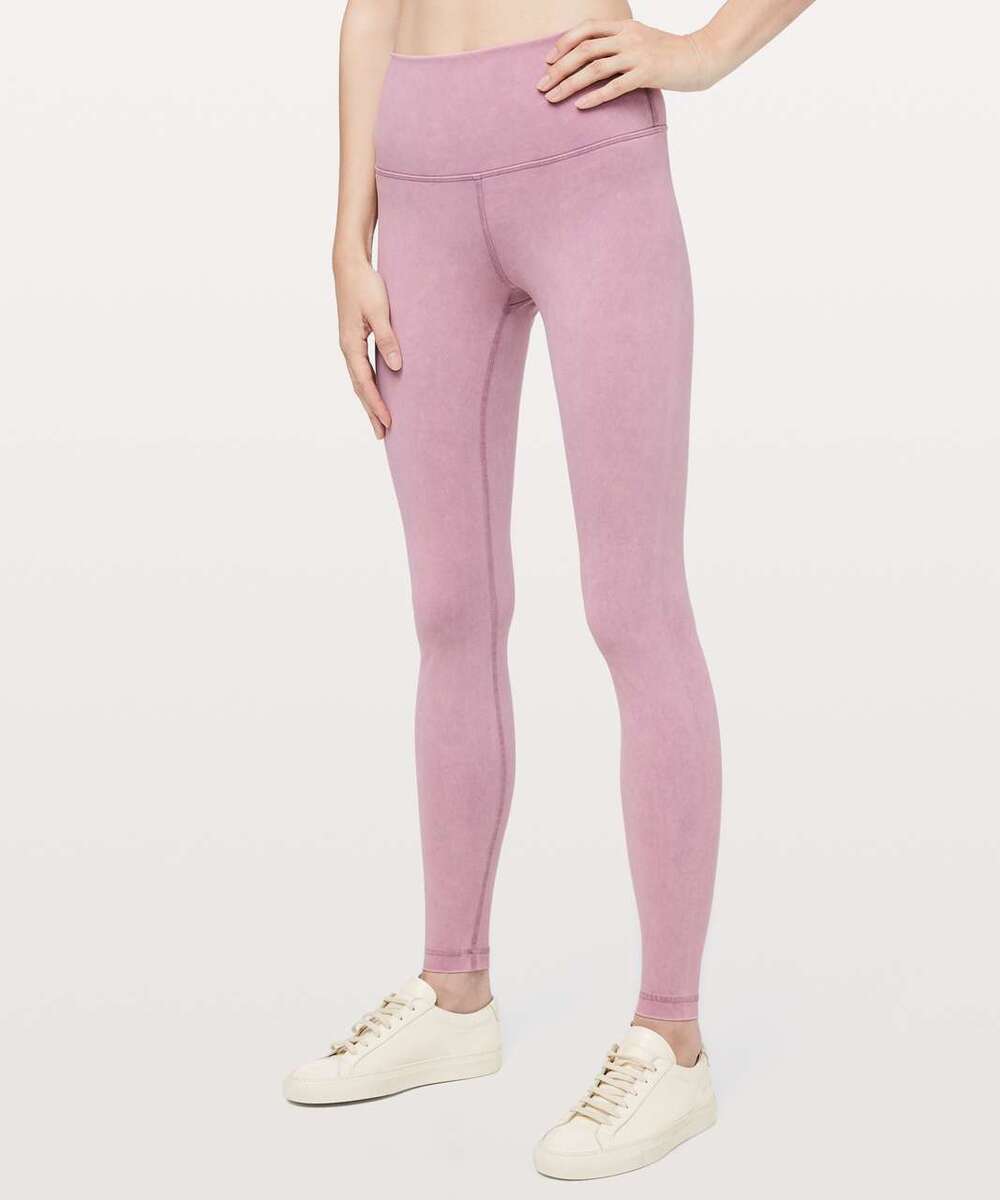 Lululemon Wunder Under High-Rise Tight *Snow Washed 28" Pink